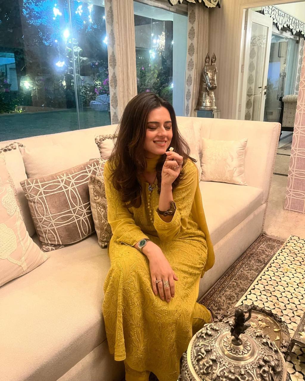 Exclusive Georgette With Embroidery Suit With Dupatta