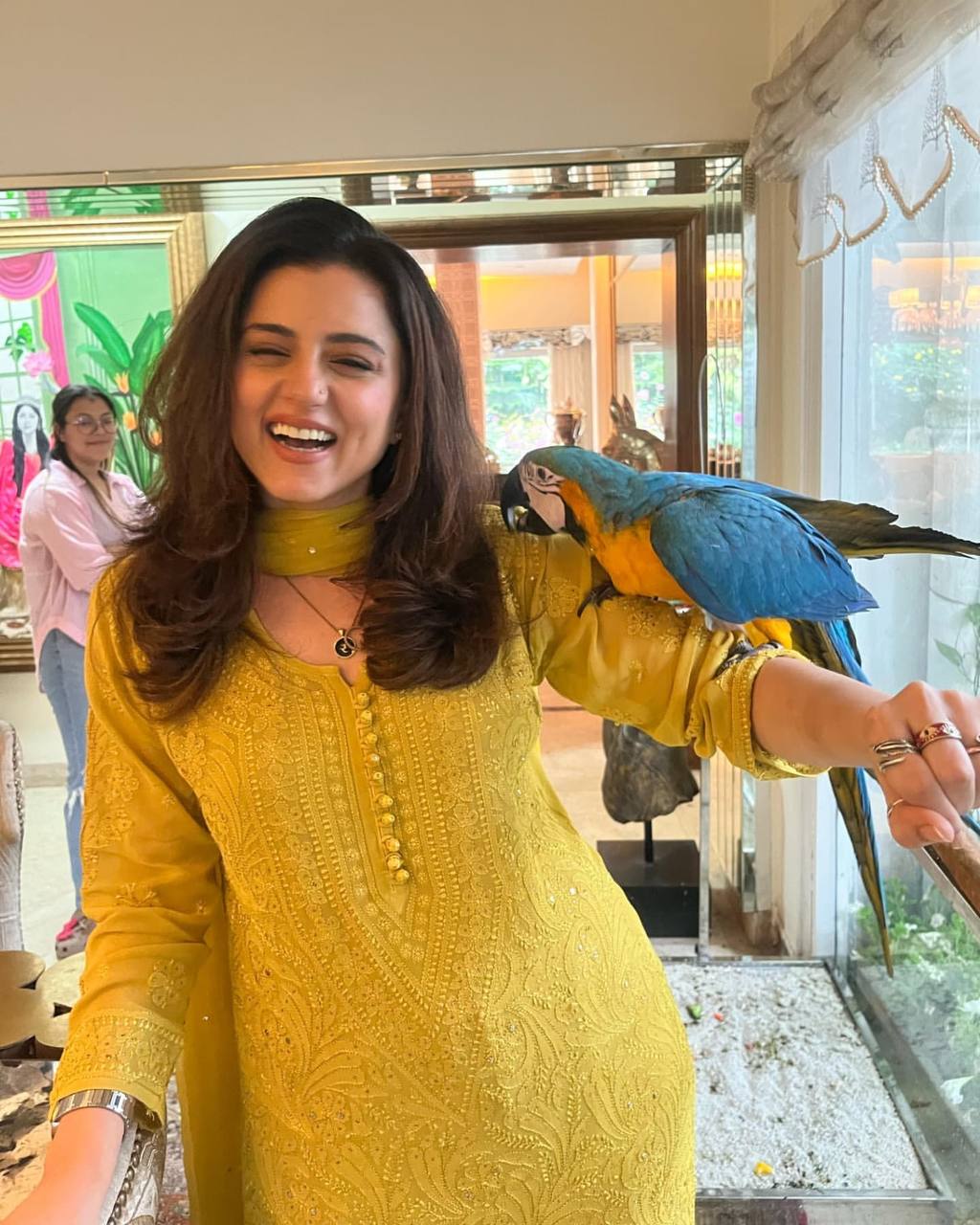 Exclusive Georgette With Embroidery Suit With Dupatta