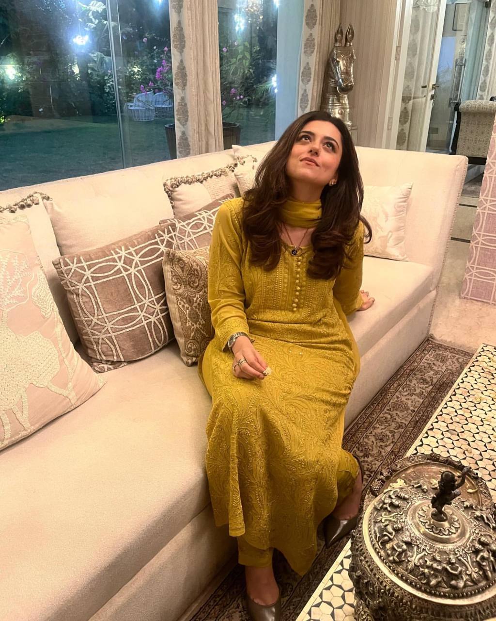 Exclusive Georgette With Embroidery Suit With Dupatta