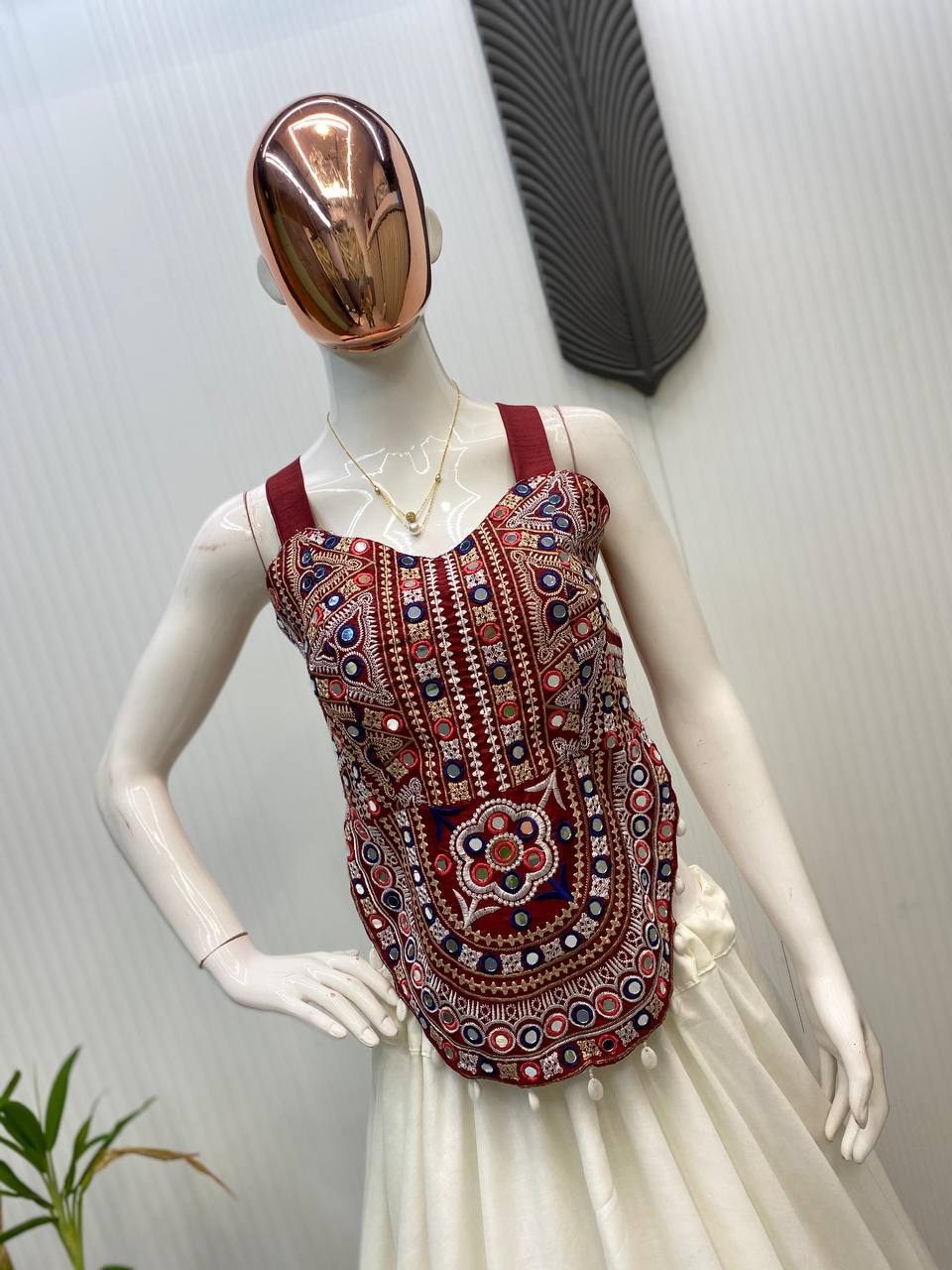 Navaratri Season Our Exclusive Full Stitched Lehenga Choli
