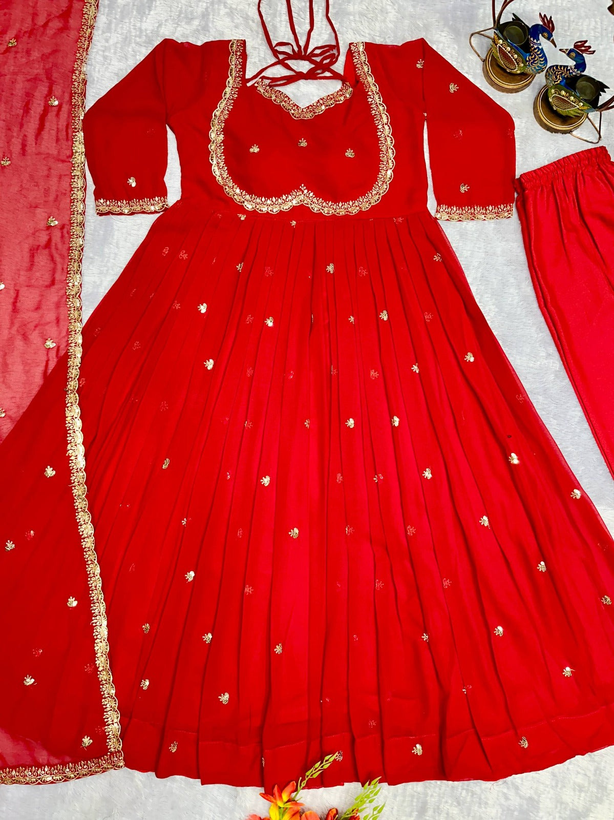 Designer Wedding Special Anarkali Suit Set