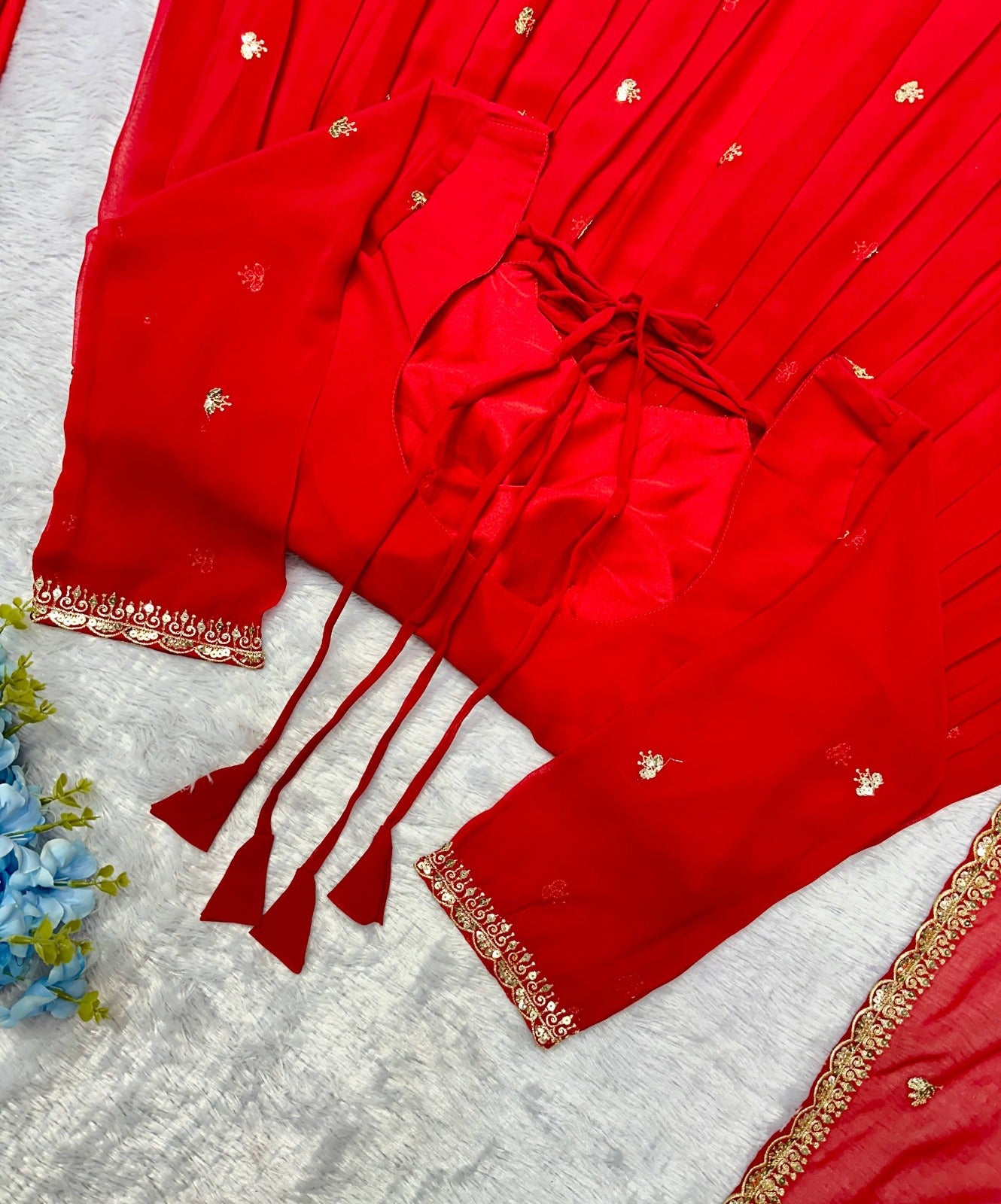 Designer Wedding Special Anarkali Suit Set