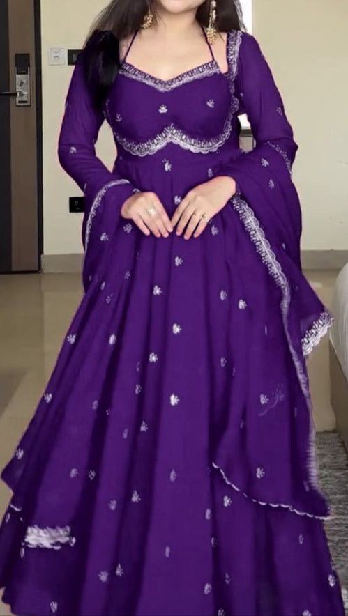 Designer Wedding Special Anarkali Suit Set