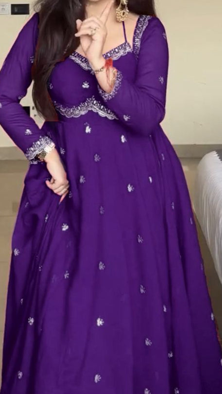 Designer Wedding Special Anarkali Suit Set