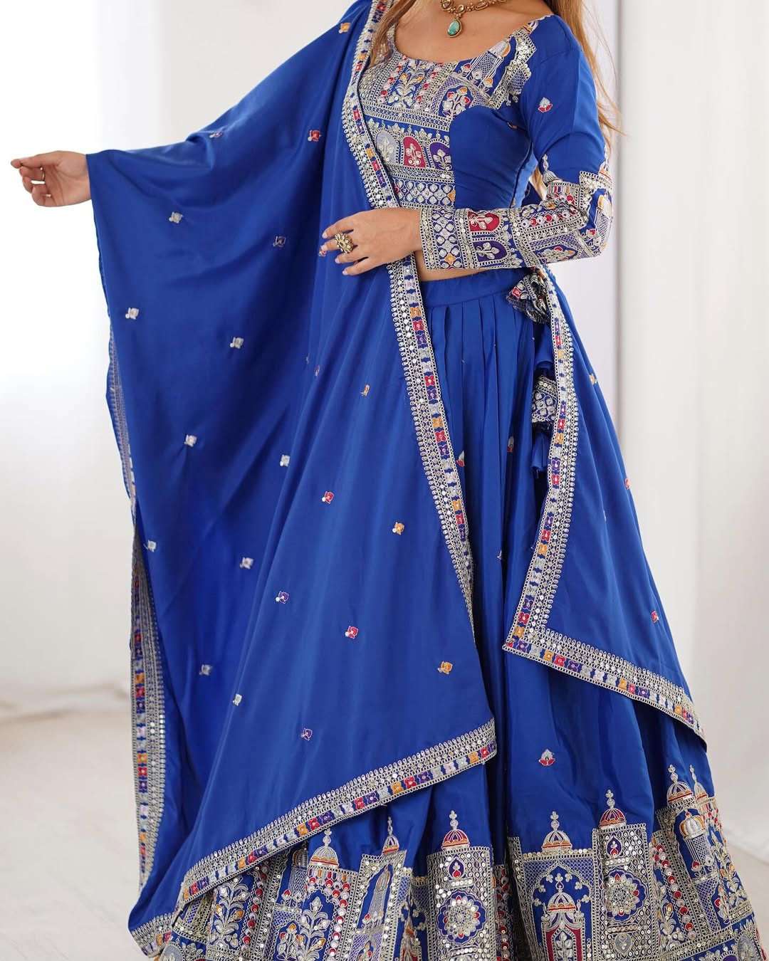 Wedding Special Coding Dori With Thread & Sequence Work Lehenga Choli