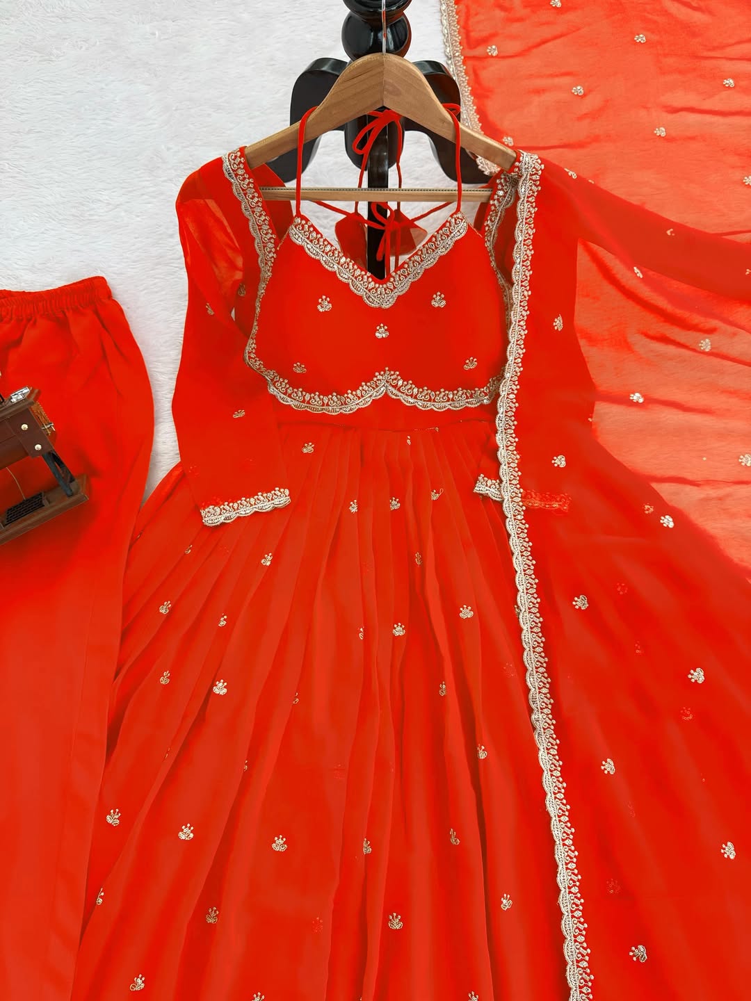 Designer Wedding Special Anarkali Suit Set
