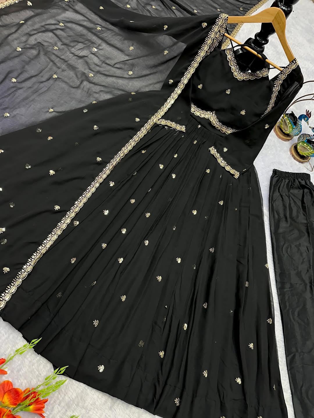 Designer Wedding Special Anarkali Suit Set